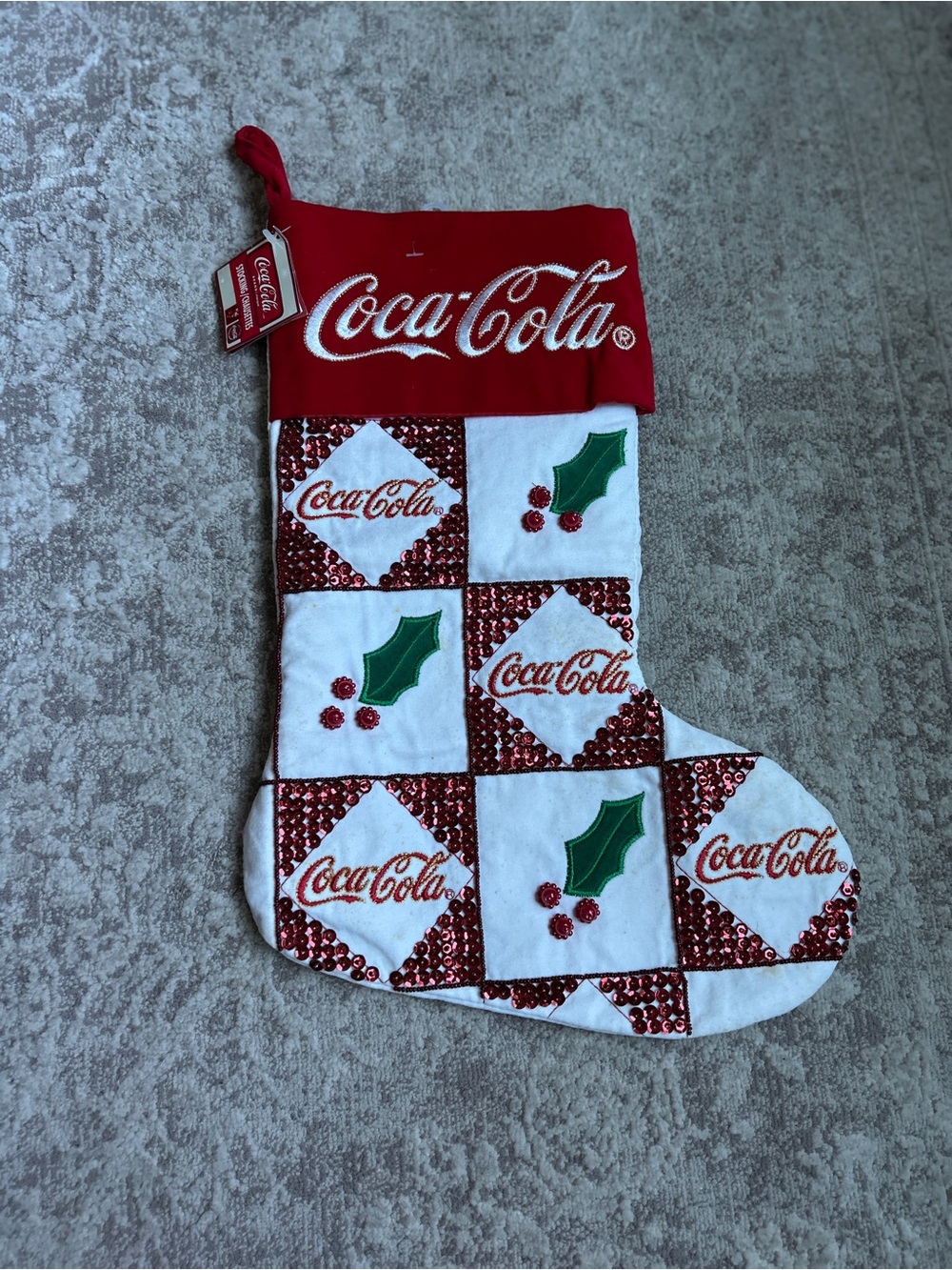 NEW Coca-Cola Christmas Stocking
